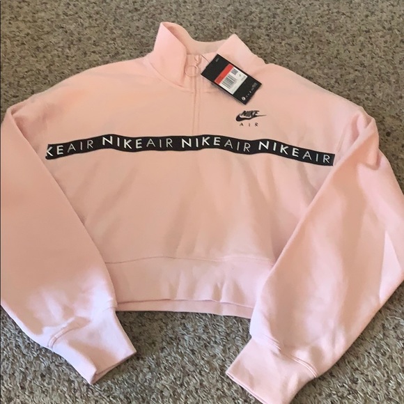 Nike Tops - Women’s Size L Nike Air Crop Top Sweatshirt
